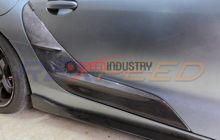 Picture of Gloss Carbon Fiber Door Garnish - Rexpeed - A90 MKV Supra GR 2020+