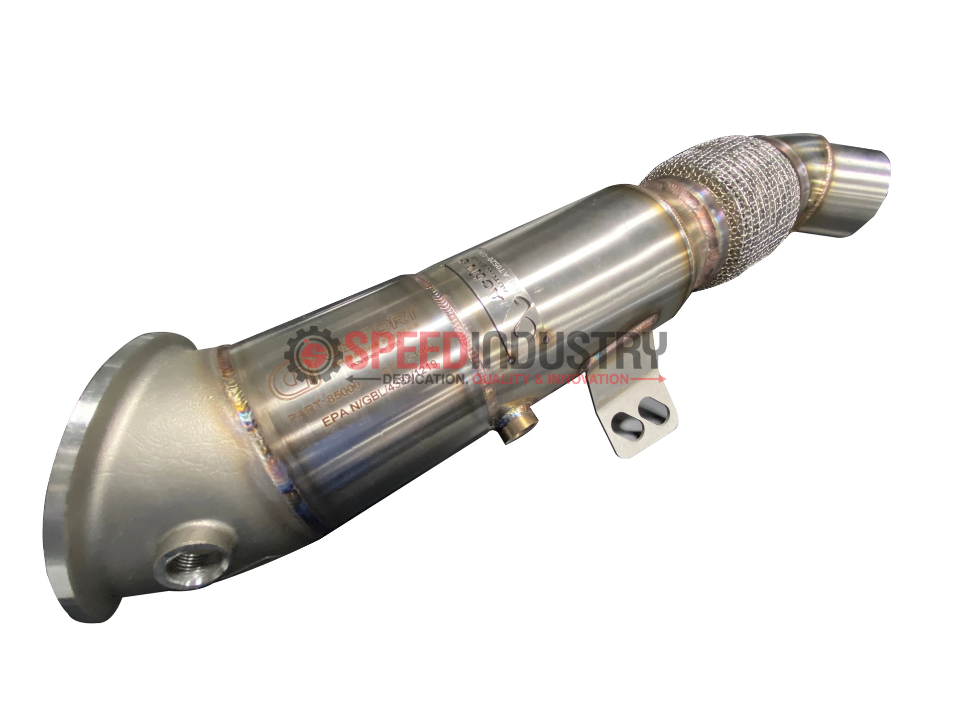 Active Autowerke Supra MKV Catted Downpipe. Speed Industry