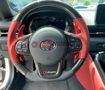 Picture of Rexpeed  Supra 2020+ Dry Carbon Steering Wheels Shift Paddles Full Replacement (RED)