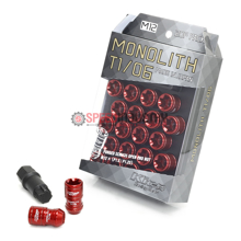 Picture of Project Kics Monolith T1/06 Lug Nuts - 12x1.25 - Red