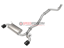 Picture of Takeda 2-1/2 IN to 3 IN 304 Stainless Steel Cat-Back Exhaust System w/Black Tips