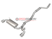 Picture of Takeda 2-1/2 IN to 3 IN 304 Stainless Steel Cat-Back Exhaust System w/ Polished Tip