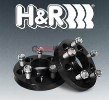 Picture of H&R 2020+ Toyota Supra 13mm Front/15mm Rear DR Wheel Spacer & Bolt Kit