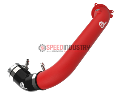 Picture of aFe BladeRunner 2-3/4 IN Aluminum Hot Charge Pipe Red