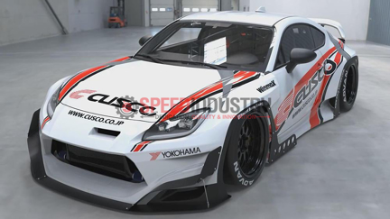 Picture of GReddy Pandem 2022+ Toyota GR86/BRZ Rocket Bunny Front Canards