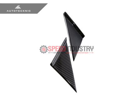 Picture of AUTOTECKNIC VERSION III DRY CARBON SIDE MIRROR WIND DEFLECTOR SET - A90 SUPRA 2020-UP