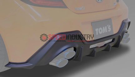 Picture of TOMS REAR UNDER DIFFUSER MATTE BLACK FOR TOYOTA GR86 ZN8