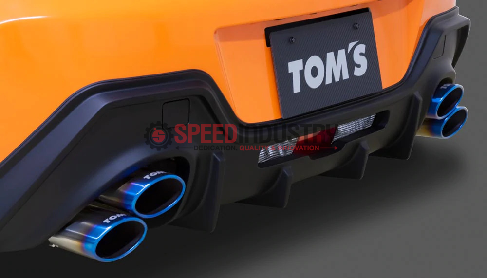 TOMS EXHAUST SYSTEM "TOMUS BARREL" TITANIUM 4 TAIL FOR TOYOTA 86 ZN8. Speed Industry | Performance Parts Store