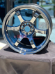 Picture of Gram Lights 57DR 18x9.5 +38 5x100 Dark Blue Chrome (DISCONTINUED)