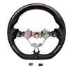 Picture of Rexpeed GR86 / BRZ 2022+ Carbon Fiber BLACK Leather Steering Wheel