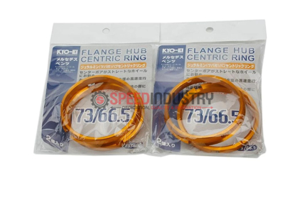 Picture of KYO-EI Flange Hub Centric Rings - 73/66.5 (2pc)