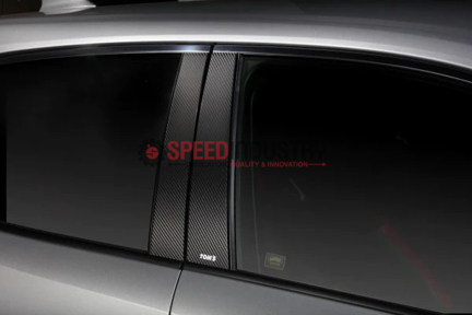 Picture of TOM's Racing Carbon Sheet B-Pillar - 2019+ Corolla Hatchback, 2023+ GR Corolla