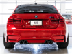 Picture of AWE Track Edition Catback Exhaust (Chrome Silver Tips) - 2015-2020 BMW F80 M3/F82 M4