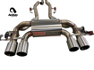Picture of Active Autowerke Valved Axleback Exhaust (Stainless Brushed Tips) - 2021+ BMW G80 M3/G82 M4