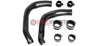 Picture of Eventuri Carbon Fiber S55 Charge Pipes - 2015-2020+ BMW F80 M3/F82 M4, 2019-2021 BMW F87 M2 Competition/CS