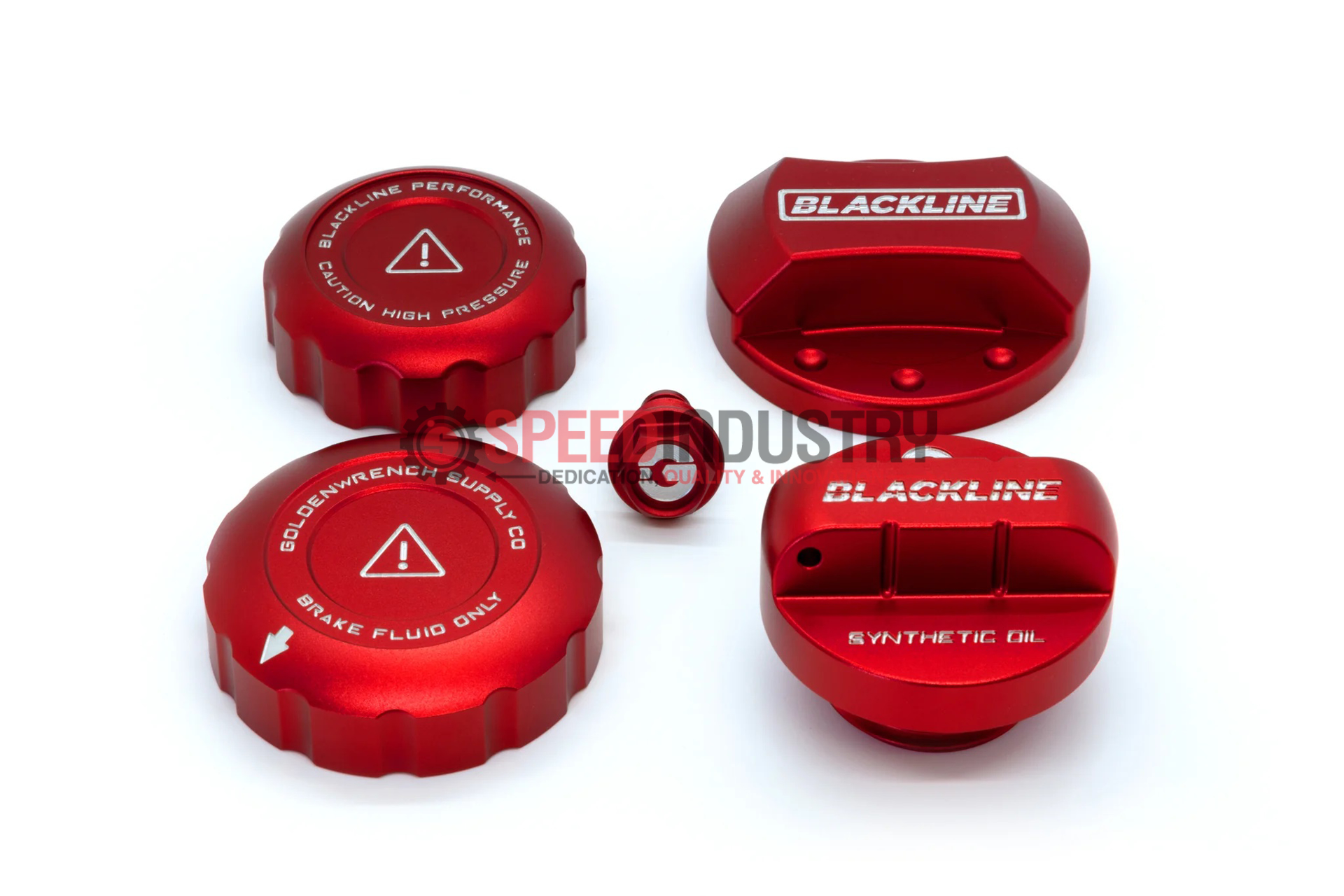 Blackline Performance 5-Piece Cap Set - 2023+ GR Corolla. Speed ...