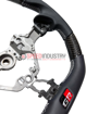 Picture of Rexpeed GR86 / BRZ 2022+ Forged Carbon Fiber BLACK Leather Steering Wheel