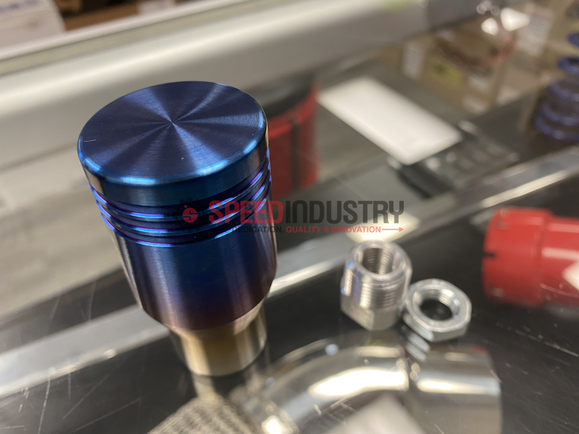 (Open Box) BilletWorkz Titanium Torched Piston Shift Knob BRZ/FRS/86 ...