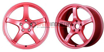 Picture of Gram Lights 57CR 19x9.5/19x10.5 -5x112  Sakura Pink Wheel - GR Supra 20+ (Front and Rear Fitment)