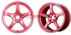 Picture of Gram Lights 57CR 18x9.5 5x114.3 +22 Sakura Pink Wheel