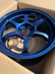 Picture of Advan Racing R6 18x9.5 +38 5-114.3 - GR Corolla 23+ - Racing Titanium Blue (Front and Rear Fitment)