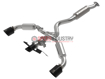Picture of aFe Gemini XV 3 IN to 2-1/2 IN 304 Stainless Steel Cat-Back Exhaust System w/ Cut-Out - GR Corolla 23+