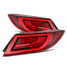 Picture of AlphaRex GR86/BRZ LUXX-Series LED Tail Lights Vivid Red