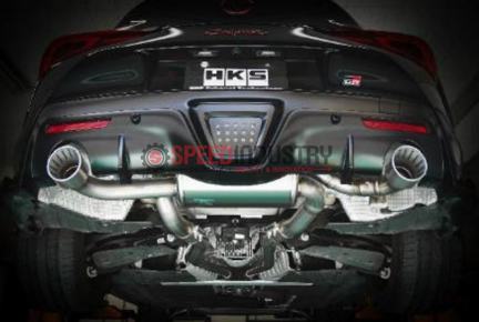 Picture of HKS 3.0L Supra Super Turbo Muffler Urban Matte Edition - 2020+ GR Supra 3.0L