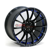 Picture of WedsSport SA-72R Blue Light Chrome (R Face) - 18x9.5 +45mm 5x100