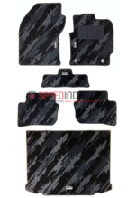 Picture of HKS  2023+ GR Corolla Mono-Tone Oil Splash Pattern Floor Mat Set - 53001-AT014