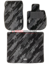 Picture of HKS 2020+ GR Supra Mono-Tone Oil Splash Pattern Floor Mat Set - 53001-AT019